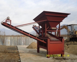 모래및자갈선별기